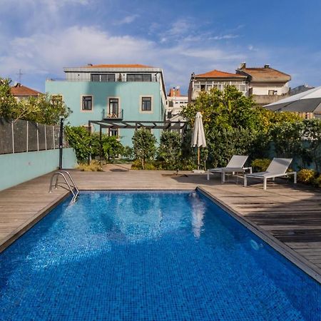 Central Studio W/ Pool, Ac & Patio By Lovelystay Porto Eksteriør billede