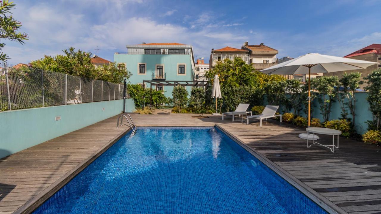 Central Studio W/ Pool, Ac & Patio By Lovelystay Porto Eksteriør billede